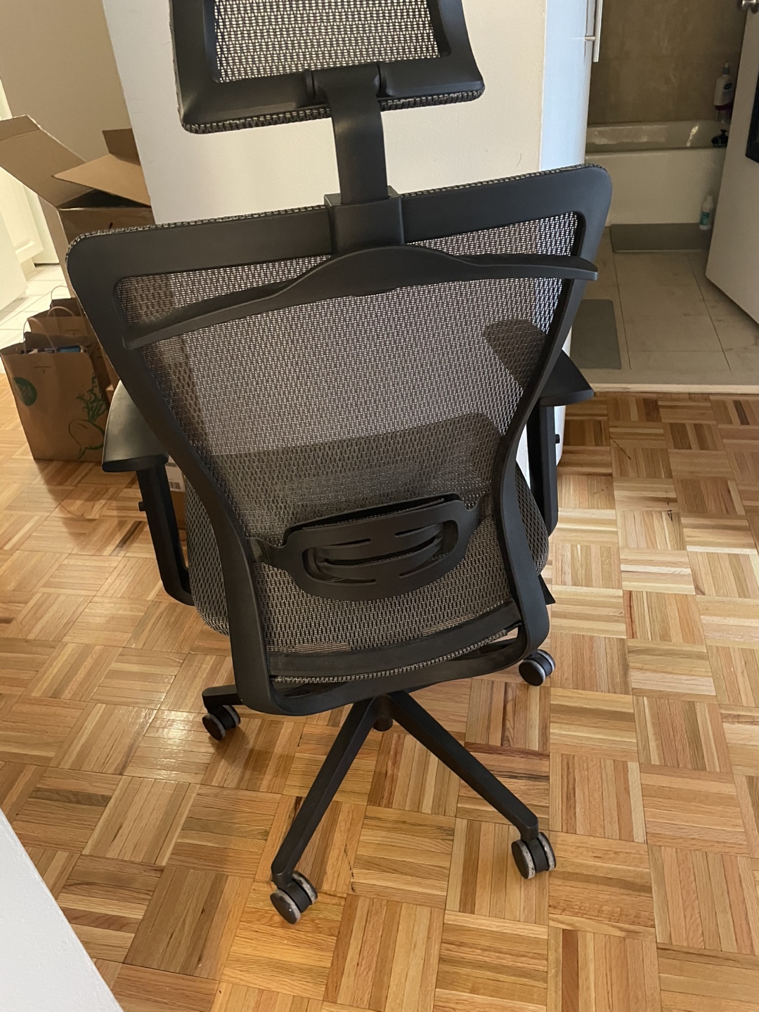 Mesh Office Chair with Headrest - photo 3