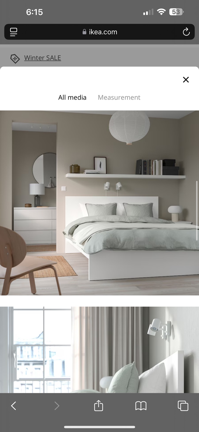 IKEA MALM Bed Frame, Double - photo 2