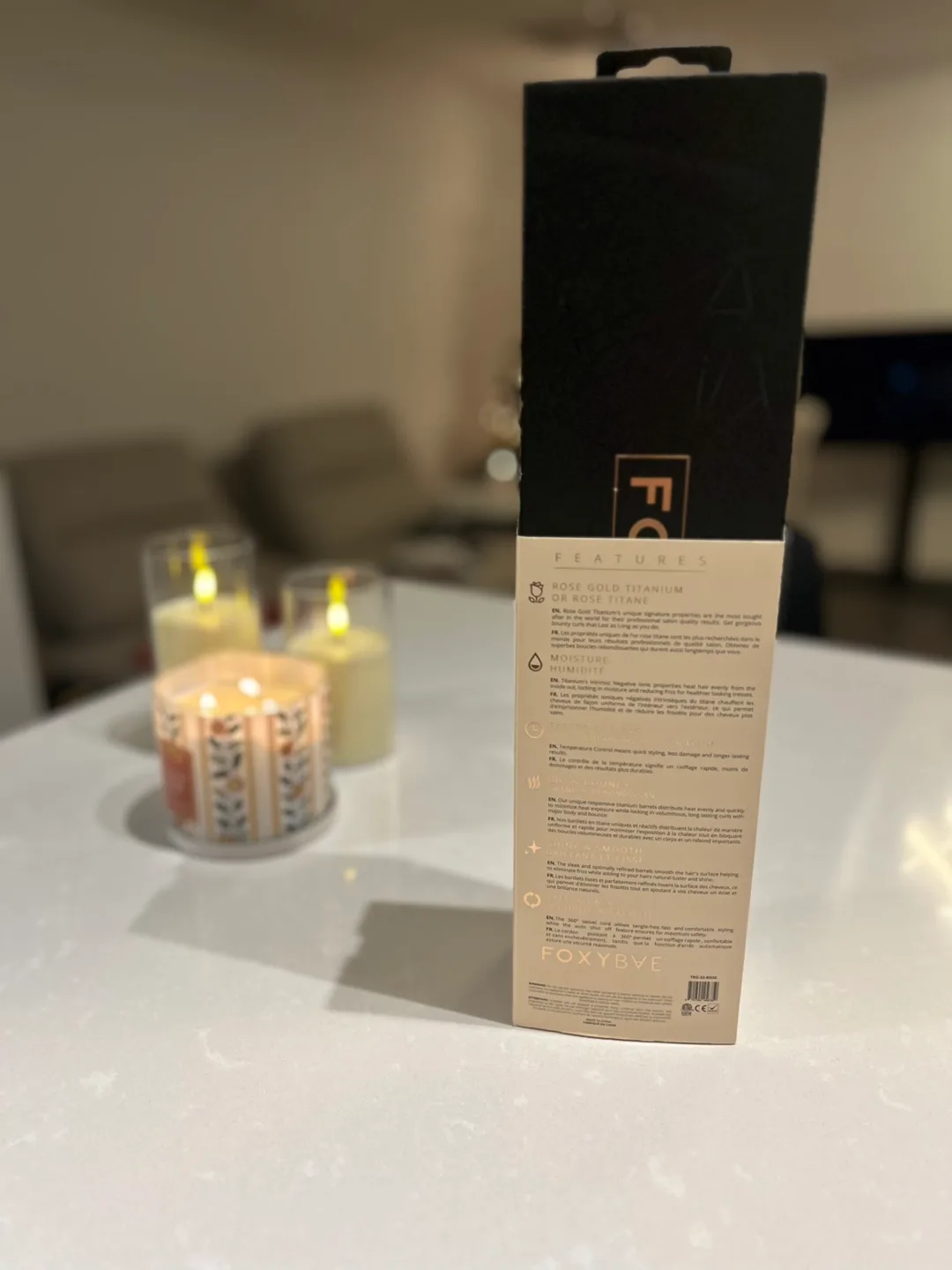 Foxybae Curling Wand 32mm image indicator(8)