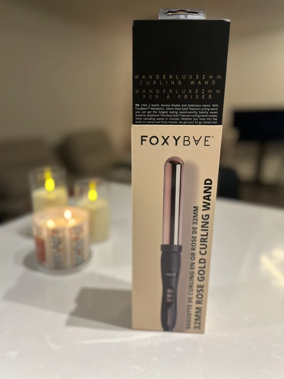 Foxybae Curling Wand 32mm image indicator(9)