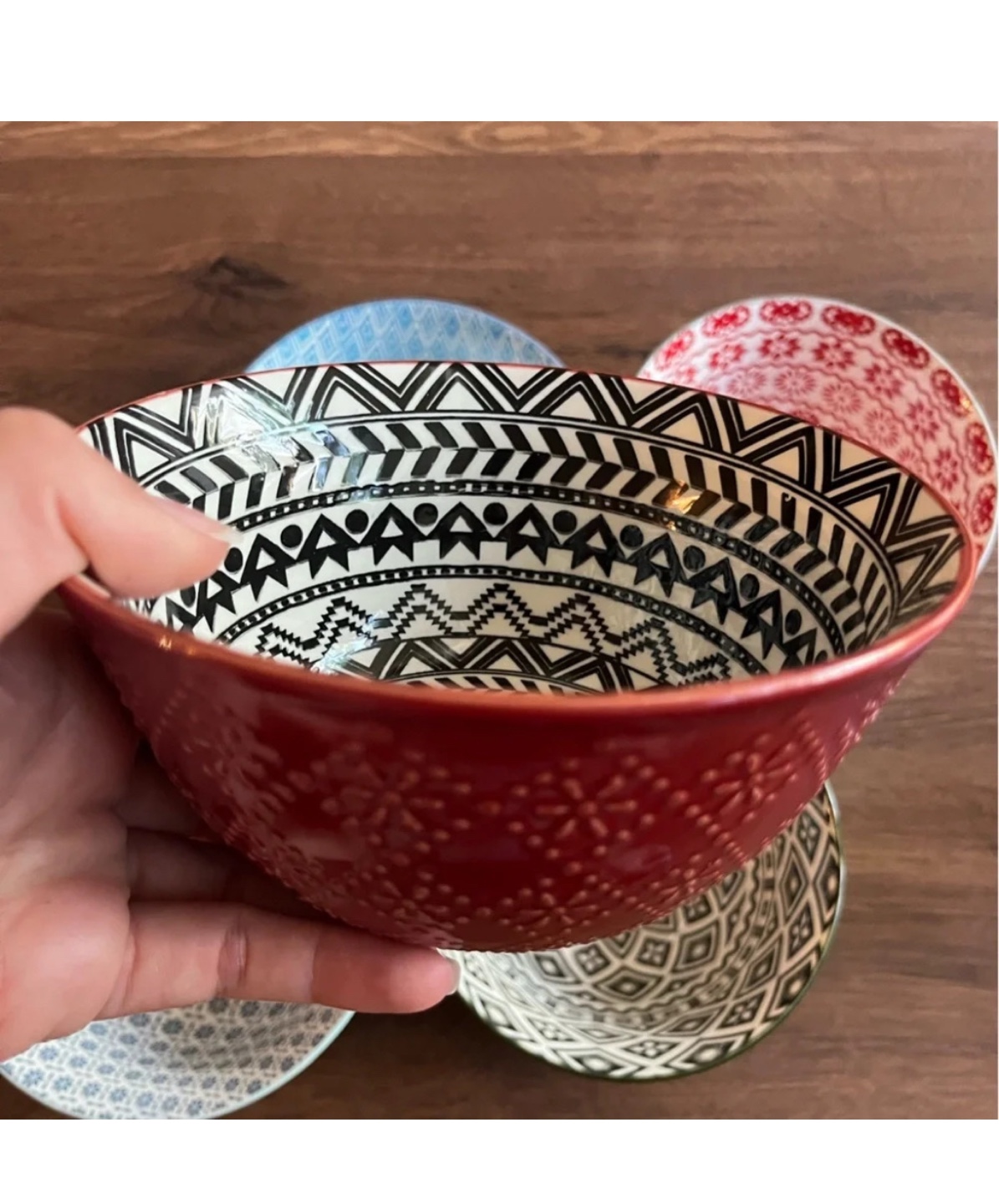 Set of 5 Ceramic Bowls - photo 5