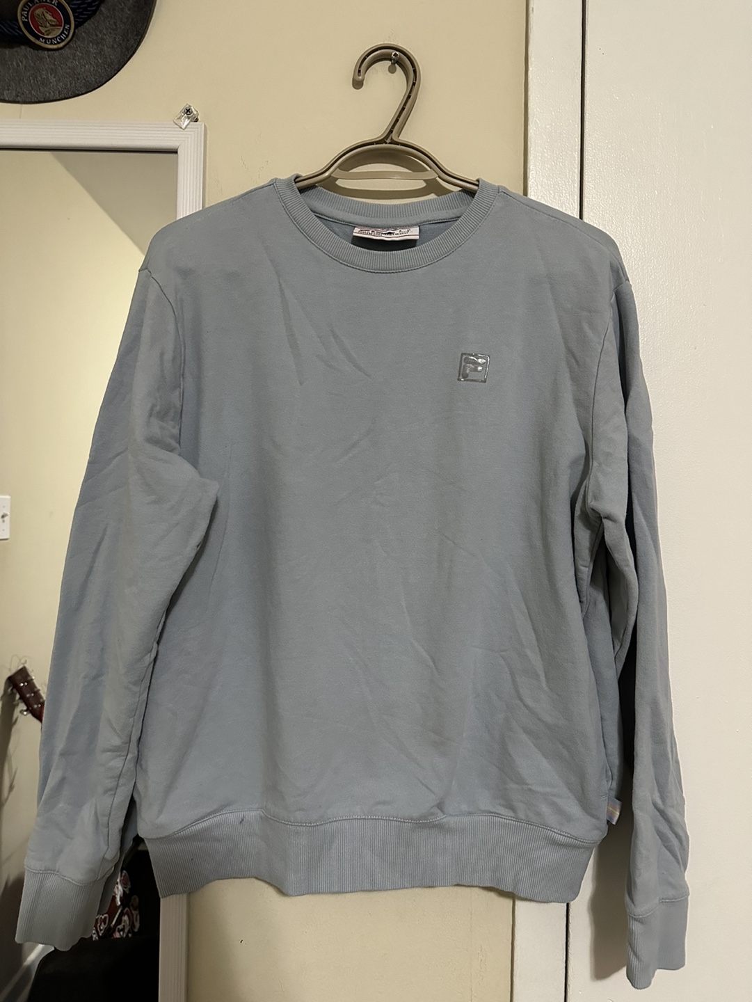 J.Crew Light Blue Crew Neck Sweatshirt