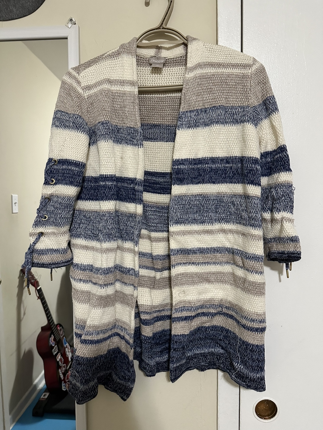 3x Women's  Striped Knit Sweaters - photo 3