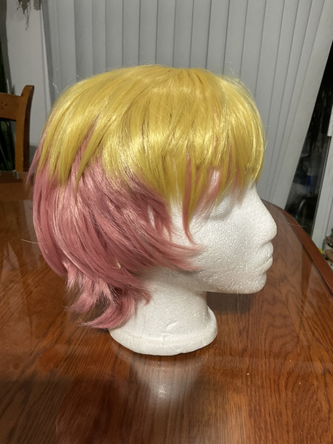 Yellow and Pink Cosplay Wig - photo 3