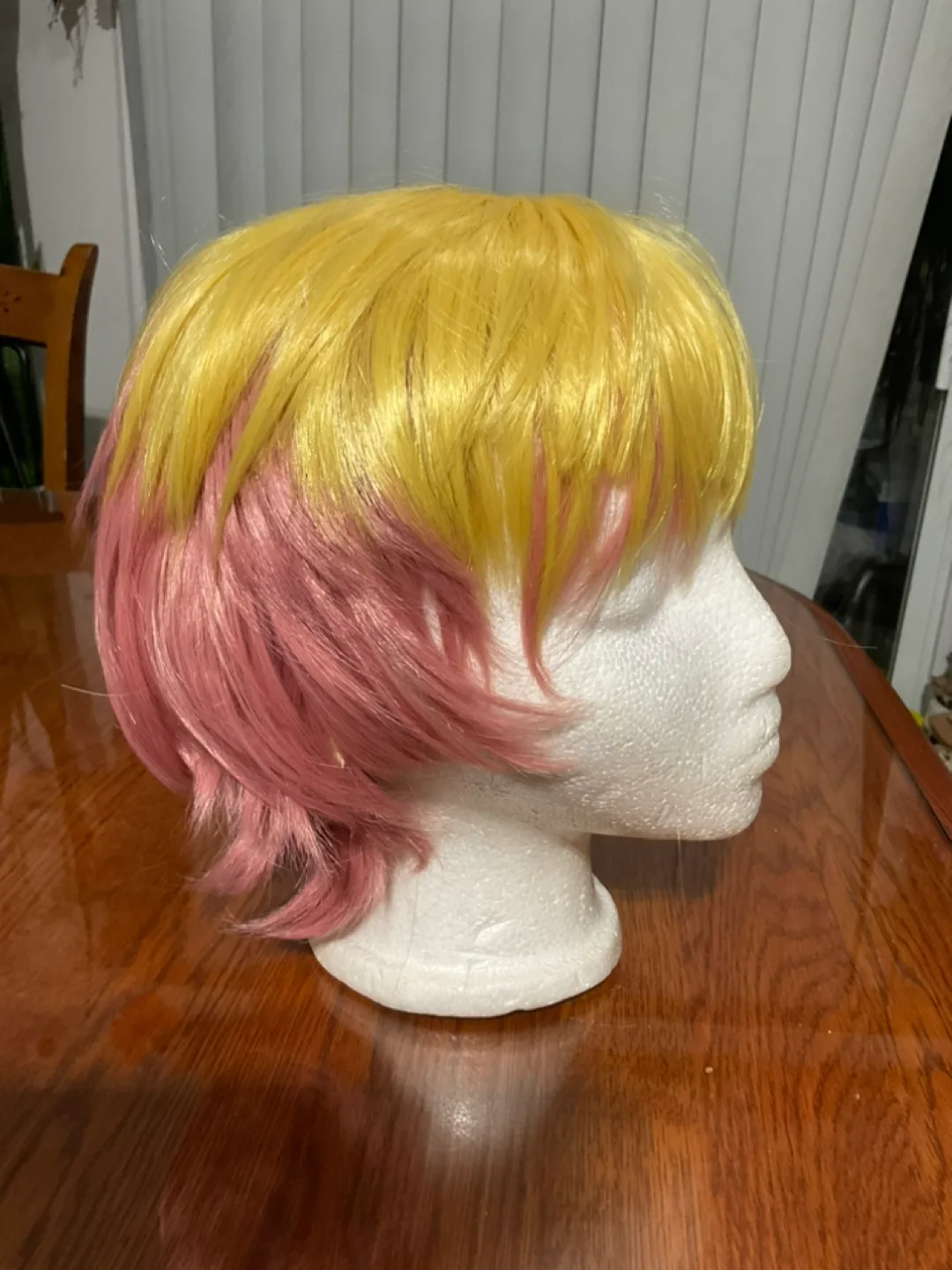 Yellow and Pink Cosplay Wig image indicator(3)