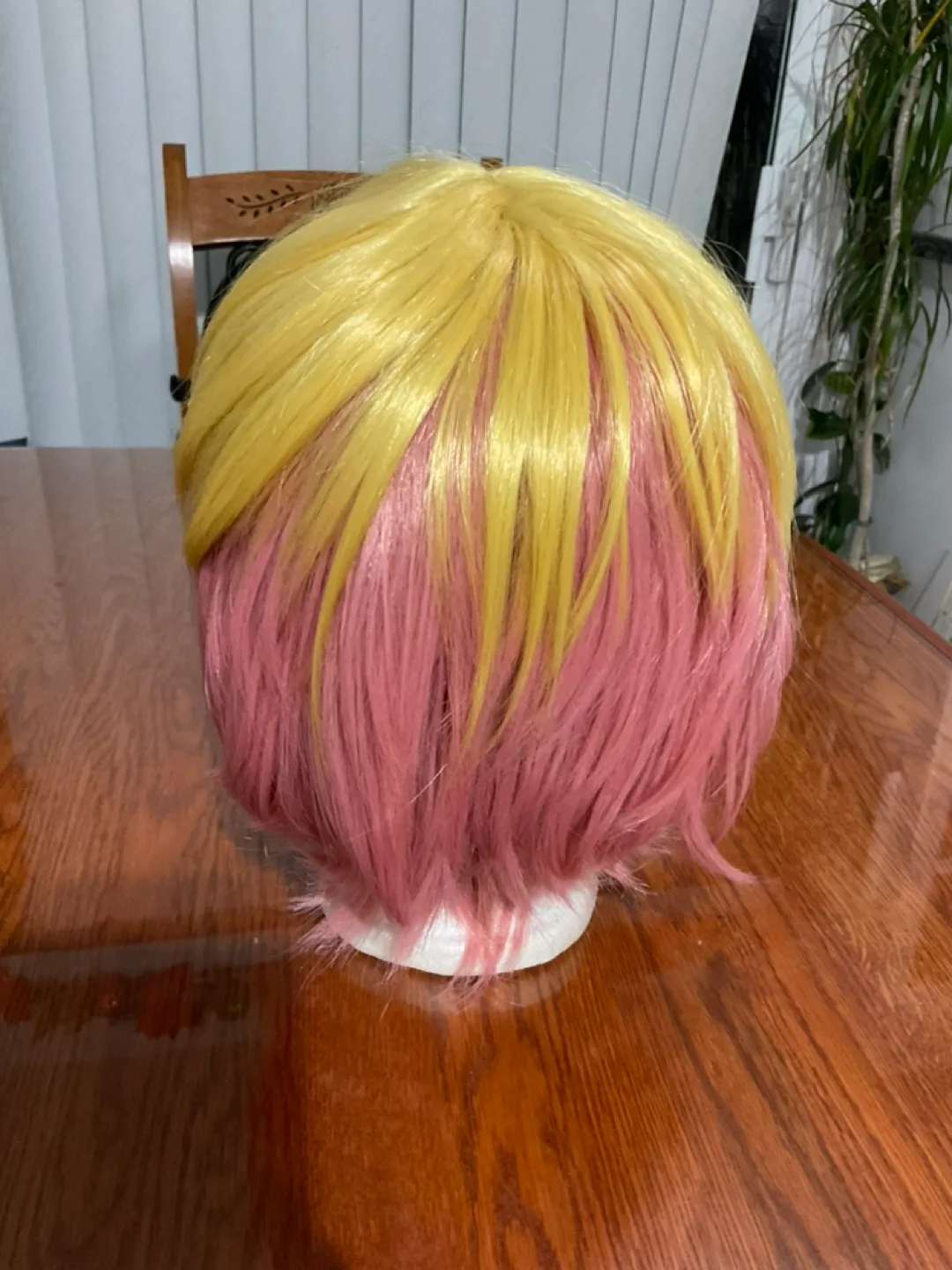 Yellow and Pink Cosplay Wig image indicator(4)