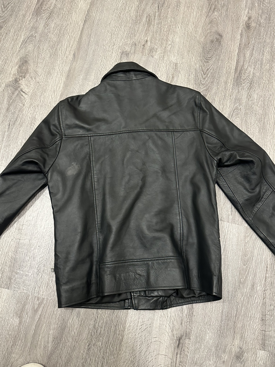 Bolongaro Trevor Rayland Leather Biker Jacket - photo 2