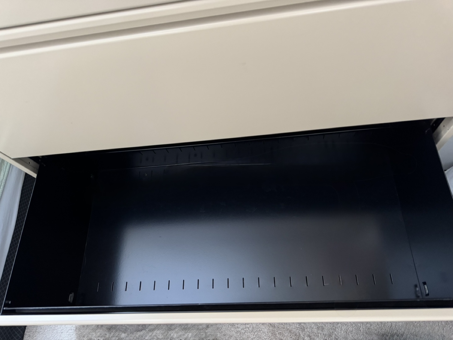 Three Drawer Filing Cabinet - photo 2