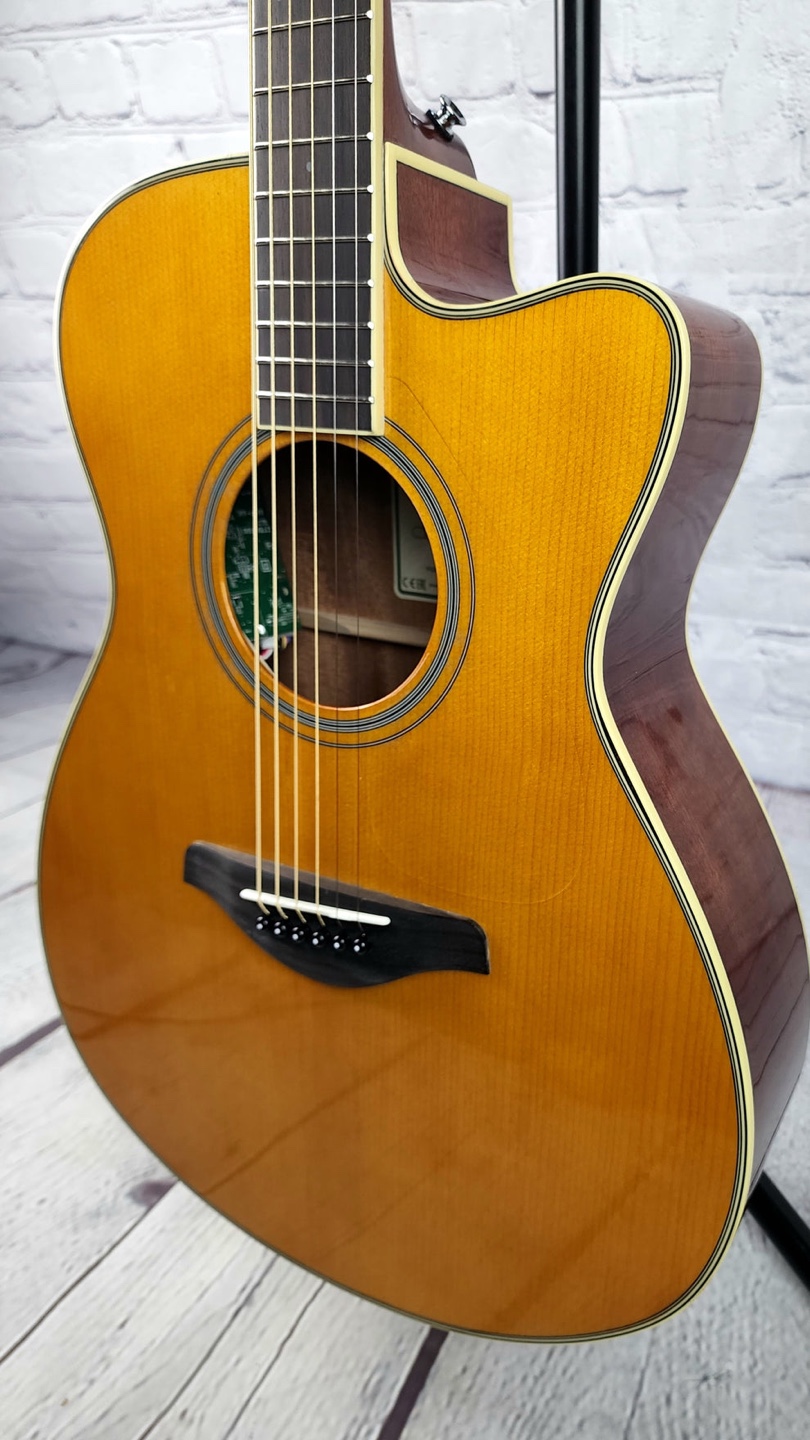 Yamaha FG-CT Acoustic Guitar - photo 4