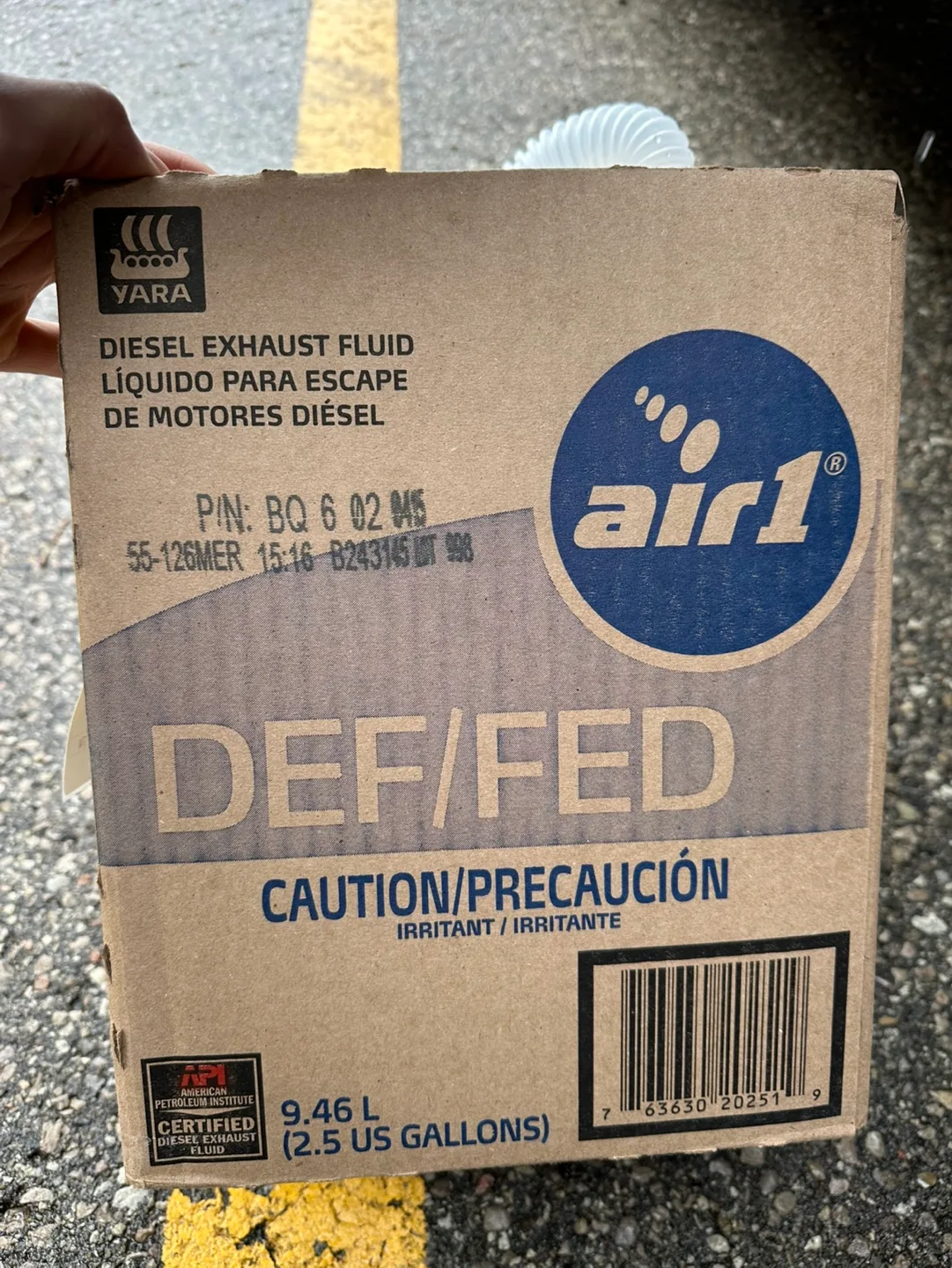 Air 1 Diesel Exhaust Fluid/Adblue image indicator(2)
