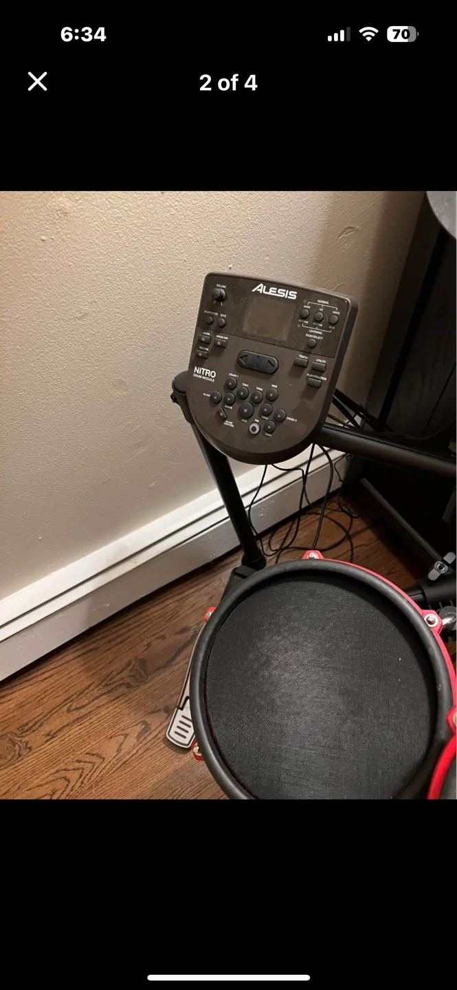 Alesis Nitro Mesh Electronic Drum Set image indicator(3)