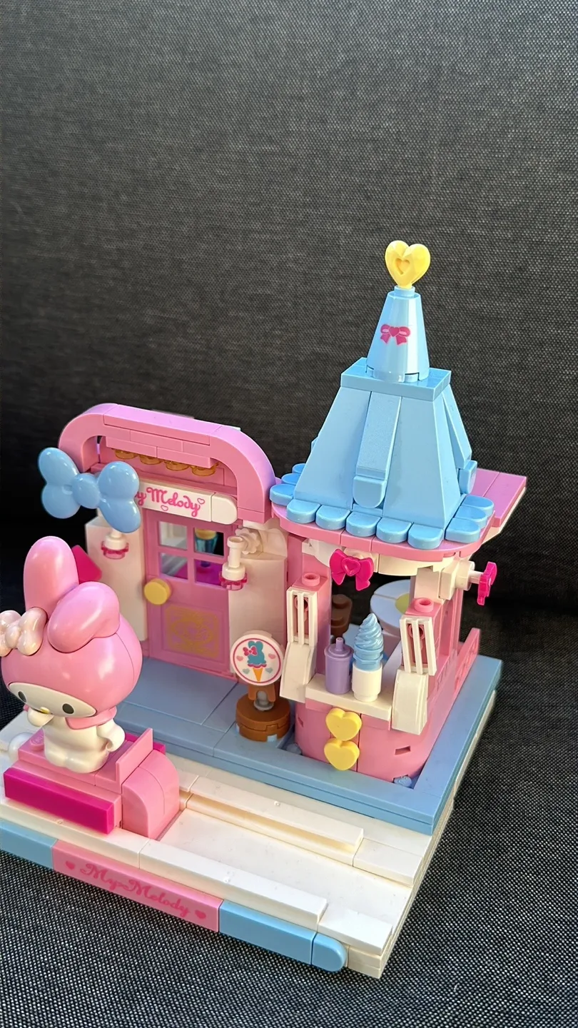 My Melody Ice Cream Shop Building Block Set image indicator(2)