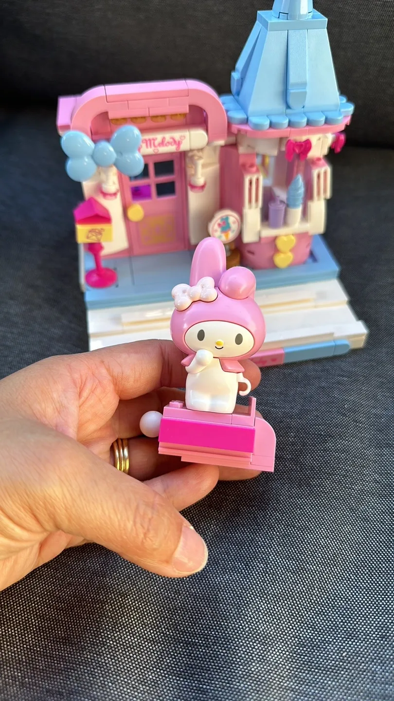 My Melody Ice Cream Shop Building Block Set image indicator(6)