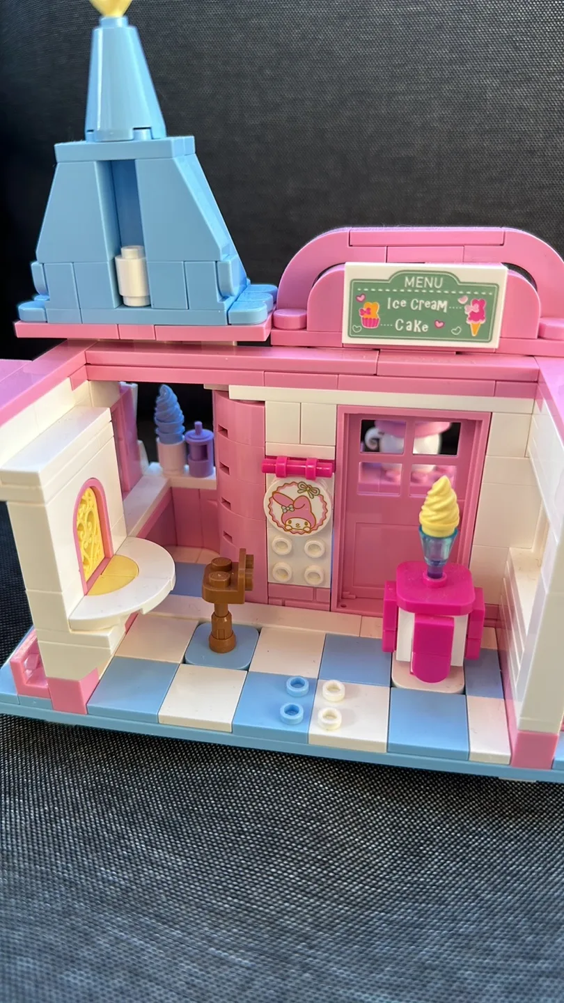 My Melody Ice Cream Shop Building Block Set image indicator(4)