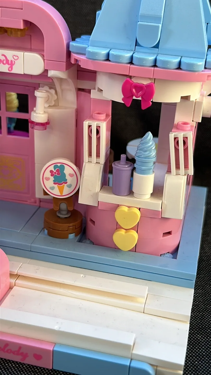 My Melody Ice Cream Shop Building Block Set image indicator(5)