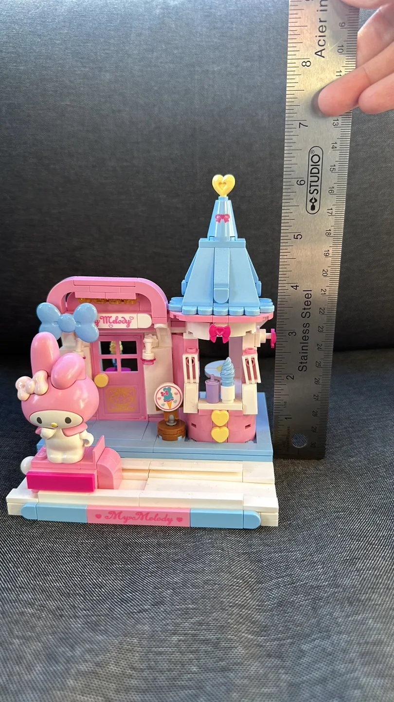 My Melody Ice Cream Shop Building Block Set image indicator(9)