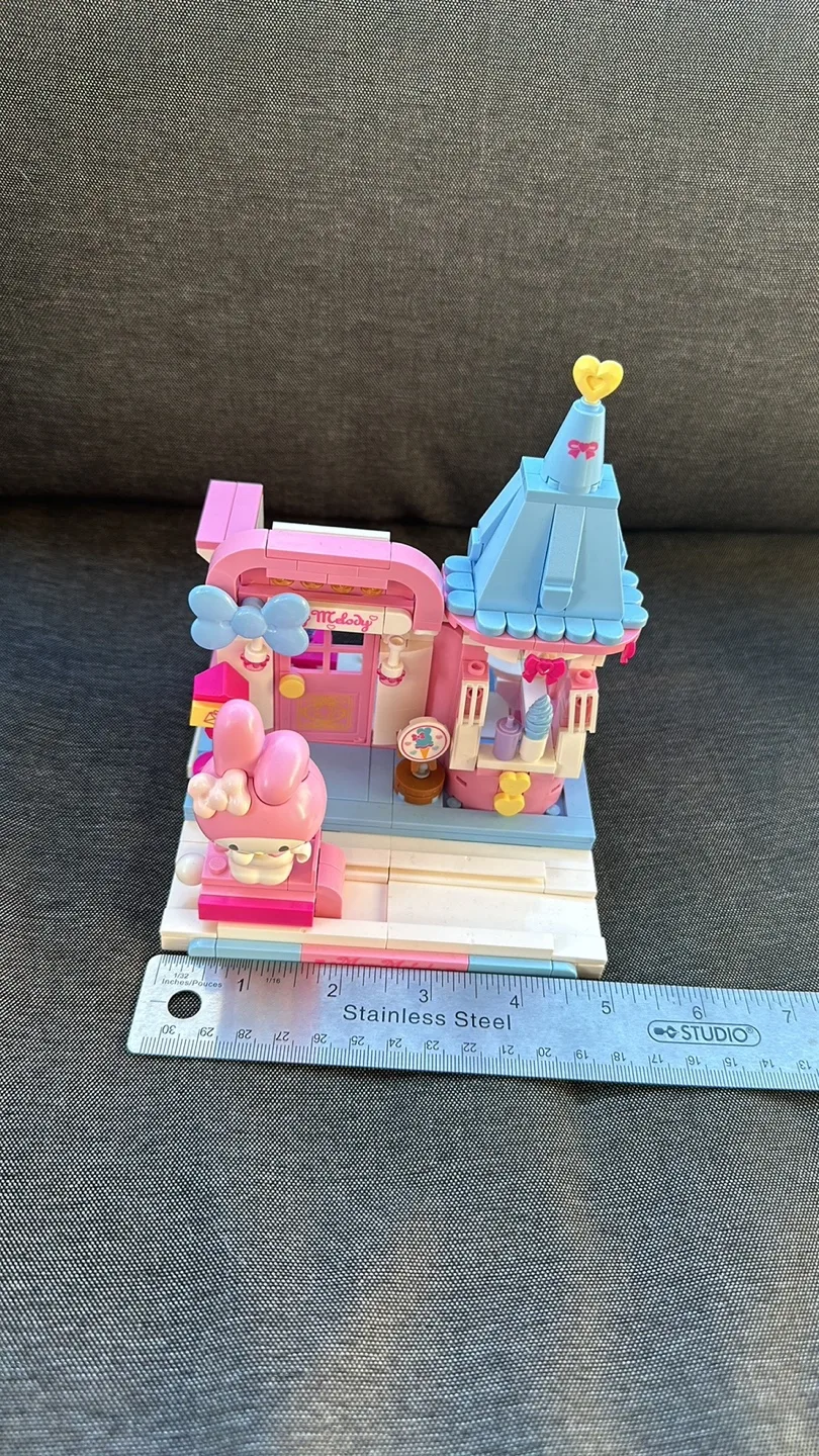 My Melody Ice Cream Shop Building Block Set image indicator(8)