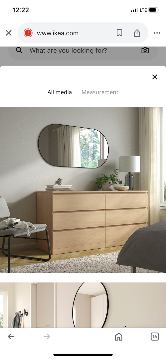 IKEA | MALM 6-Drawer Dresser | white stained/oak - photo 5