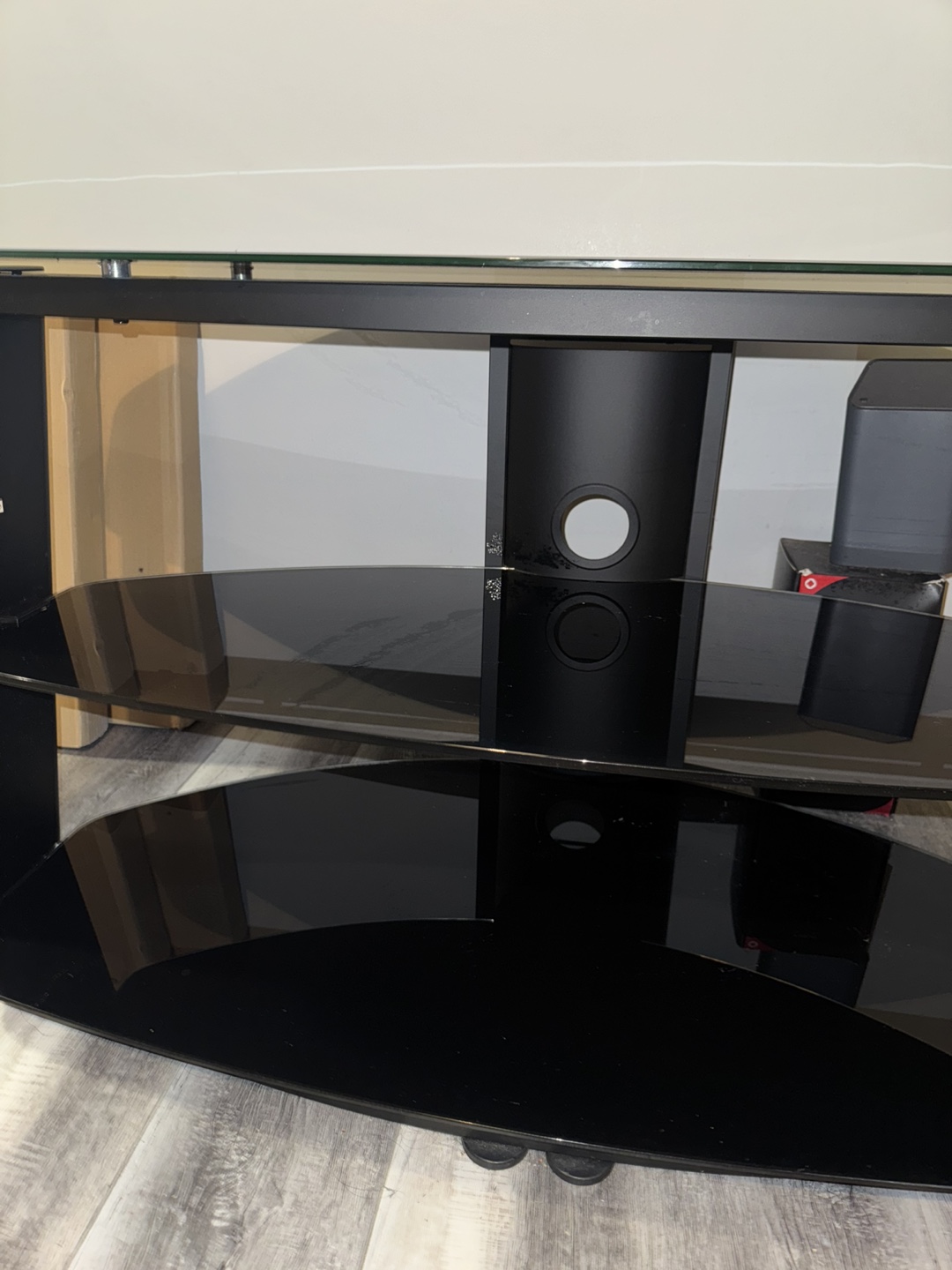 Glass TV Stand - photo 3