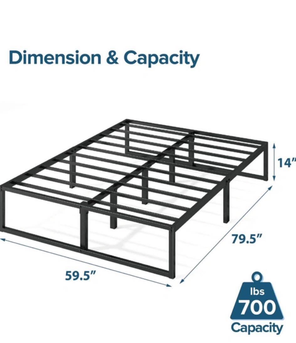 Metal Bed Frame - photo 2
