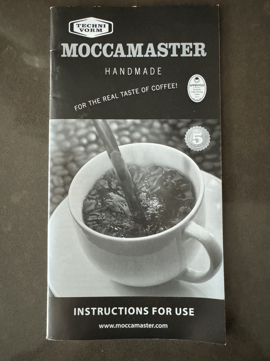 Moccamaster coffee maker and Capresso grinder - photo 2