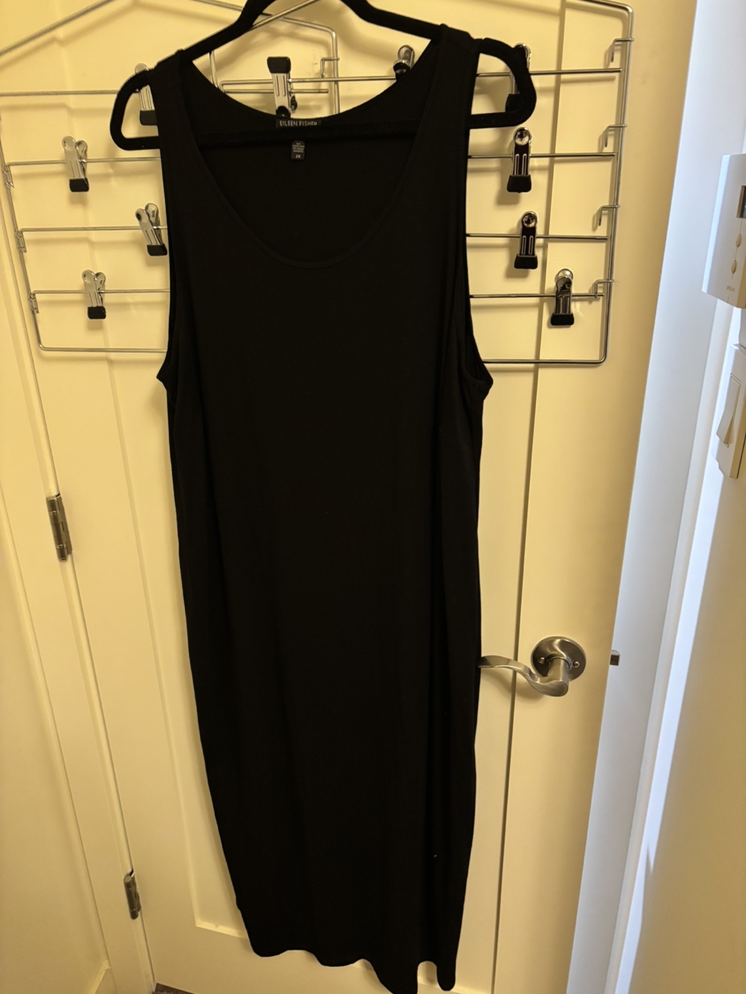 Eileen Fisher Black Maxi Dress Size 2X - photo 3