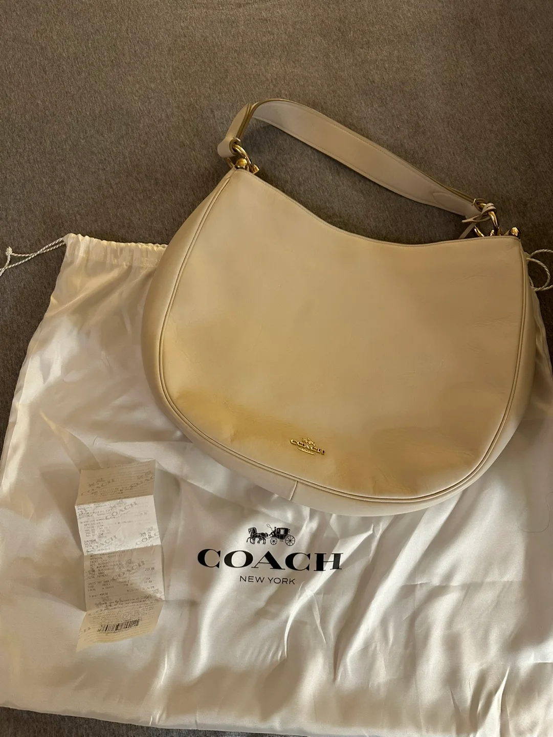 Coach Leather Hobo Bag thumbnail