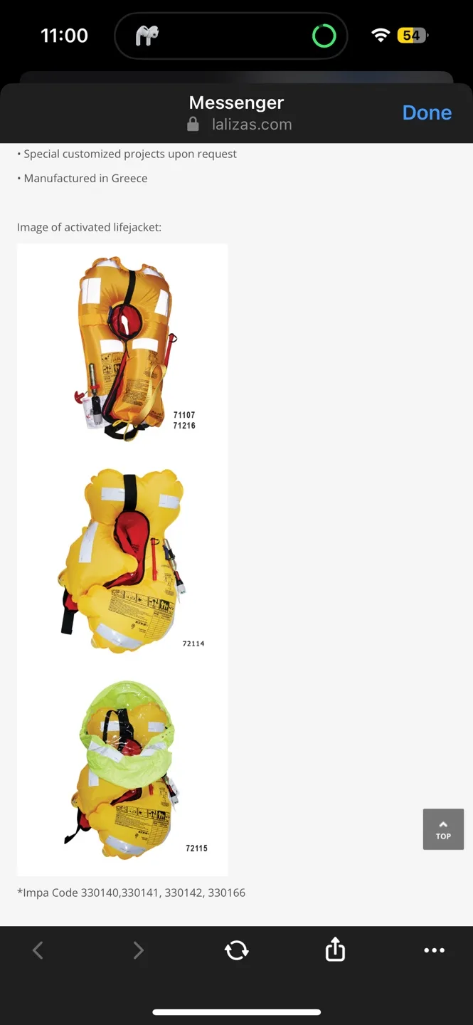 Lamda Inflatable Lifejacket SOLAS image indicator(7)