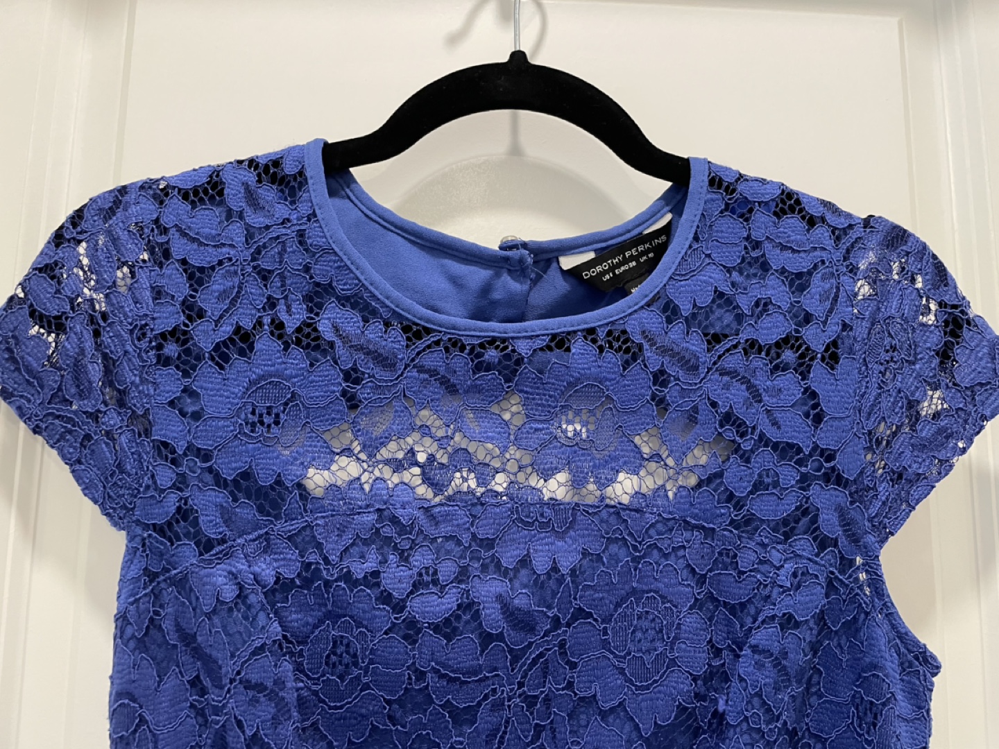 Dorothy Perkins Blue Lace Dress - photo 2