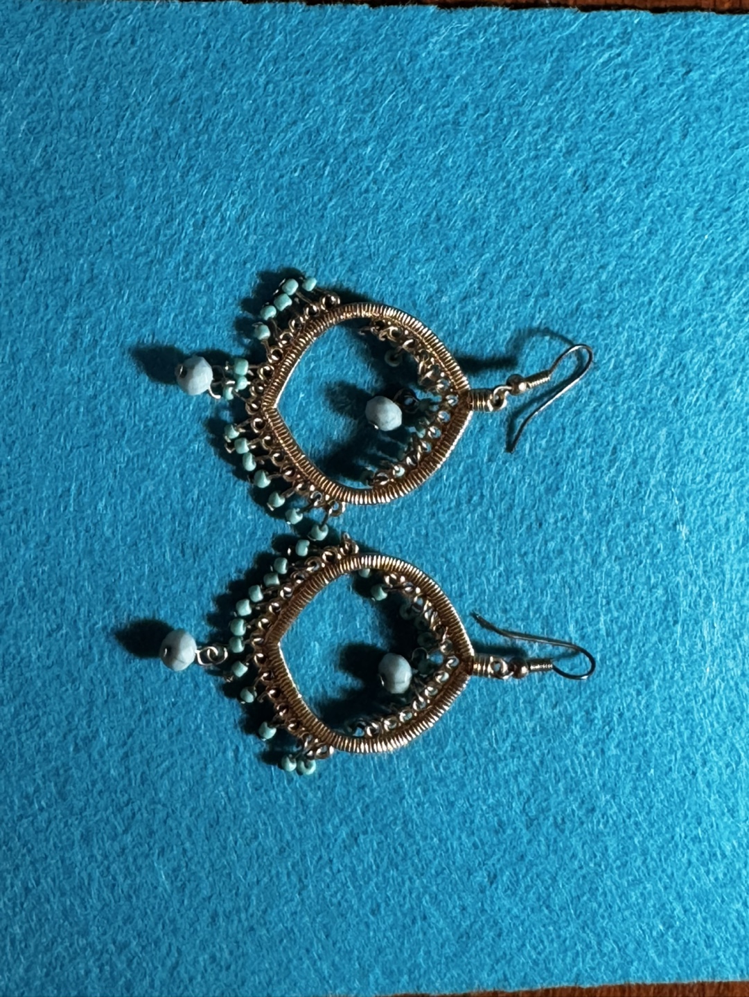Beaded Dangle Earrings - photo 3