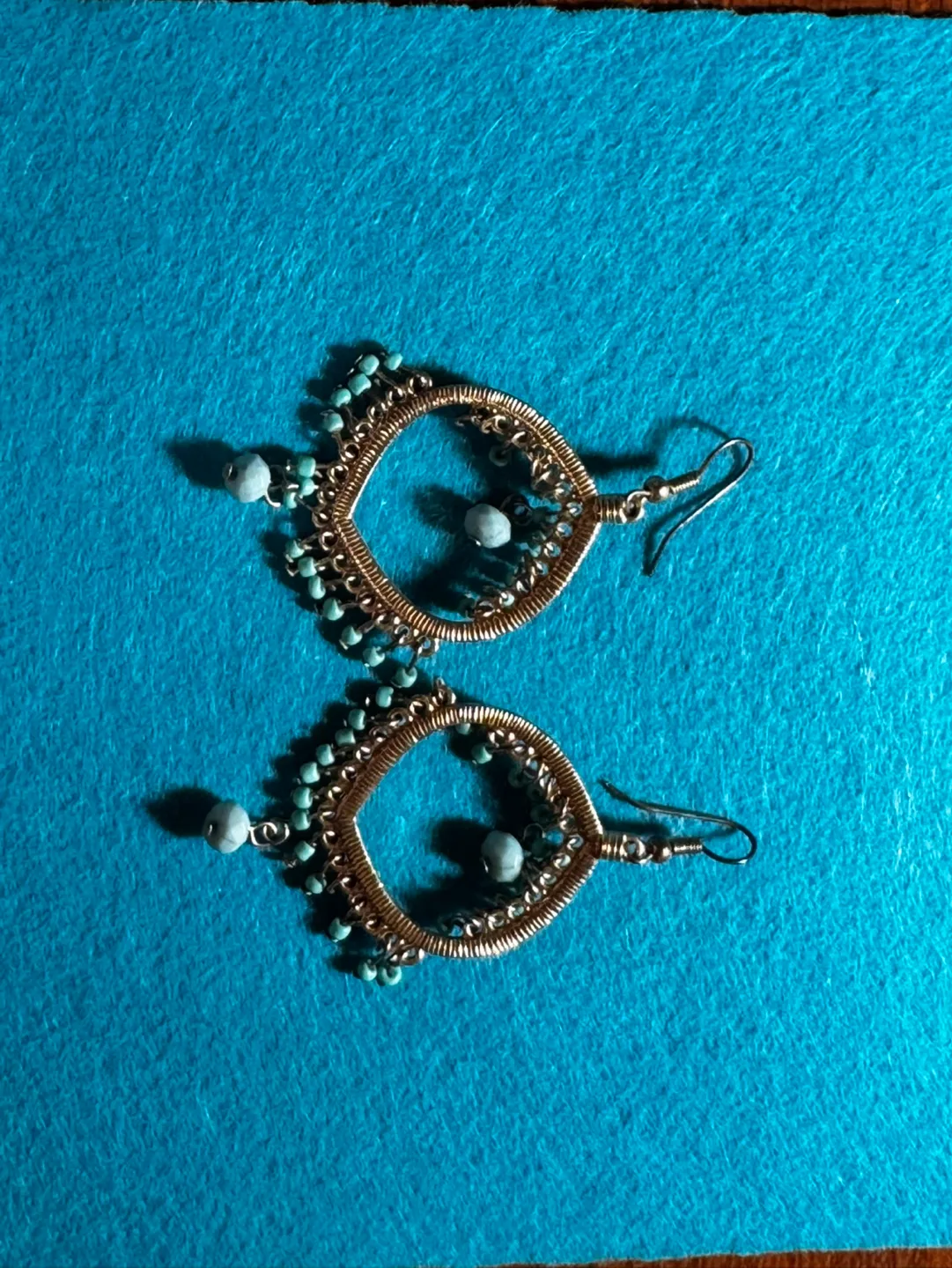 Beaded Dangle Earrings image indicator(3)