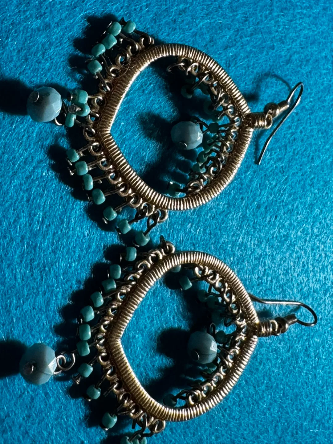 Beaded Dangle Earrings image indicator(2)