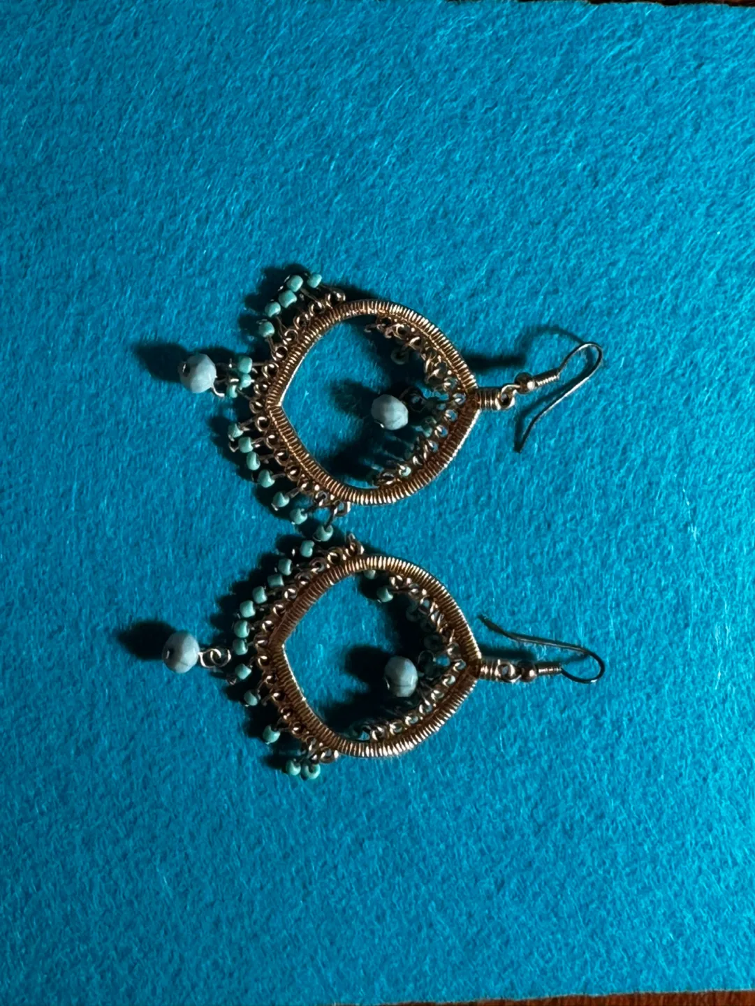 Beaded Dangle Earrings image indicator(6)