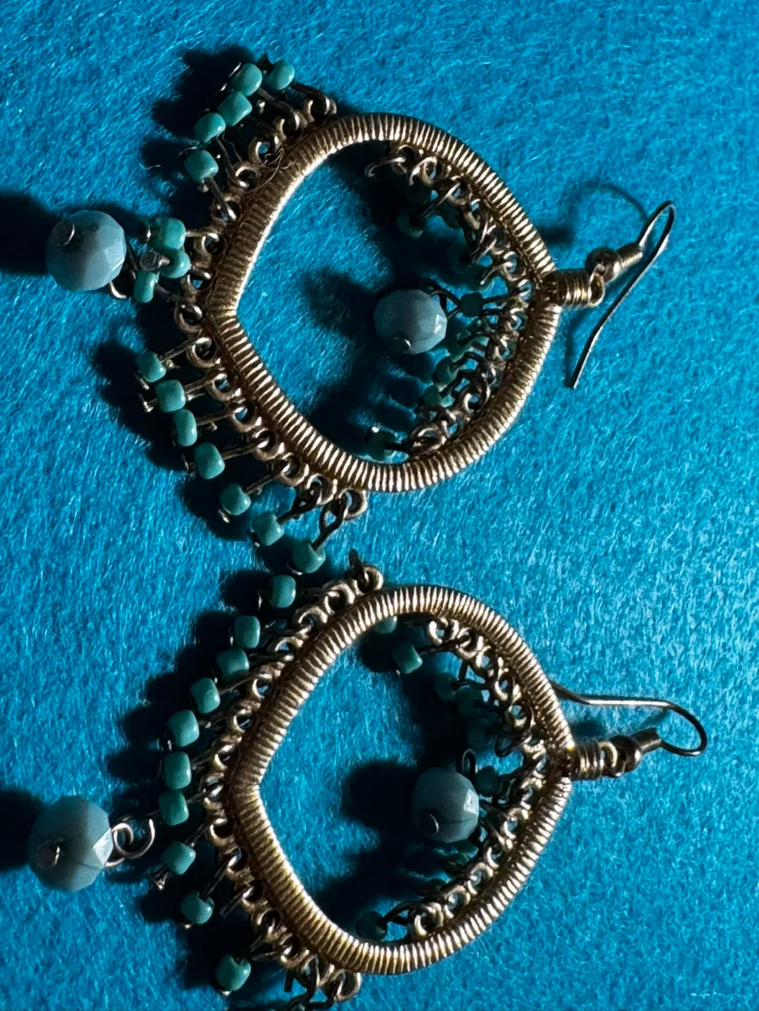 Beaded Dangle Earrings image indicator(5)