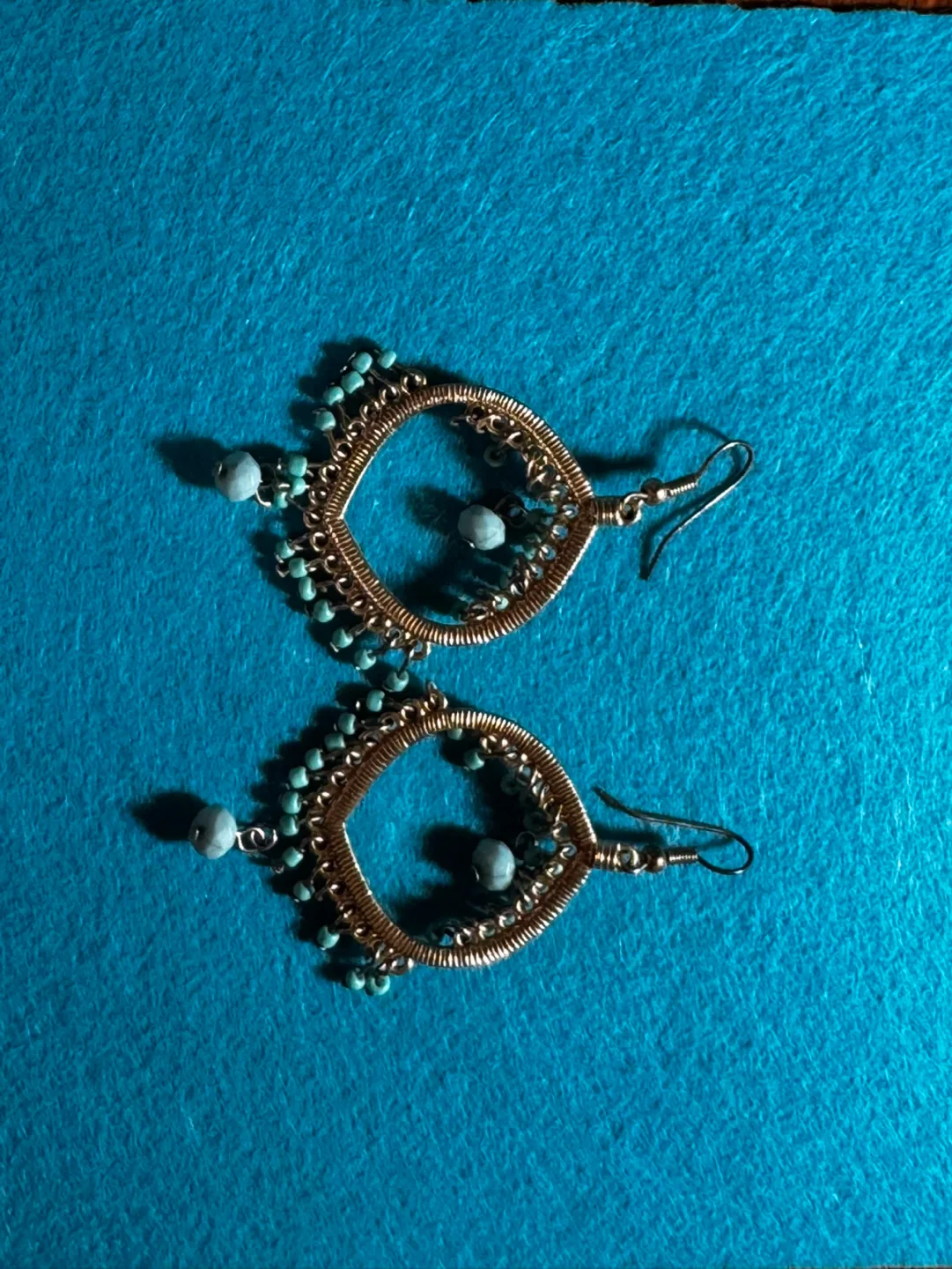 Beaded Dangle Earrings image indicator(7)