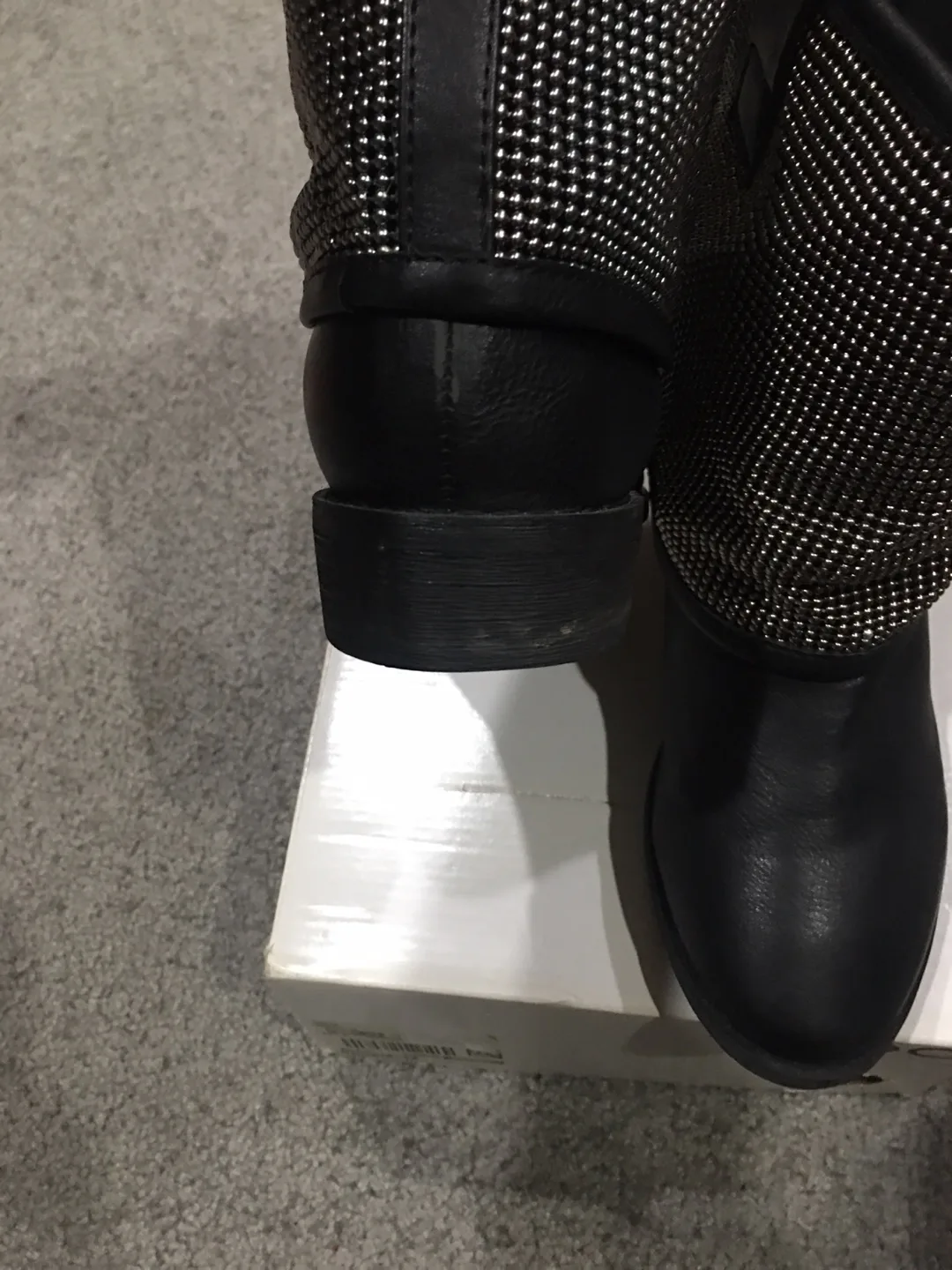 Black Rhinestone Cowboy Boots image indicator(4)