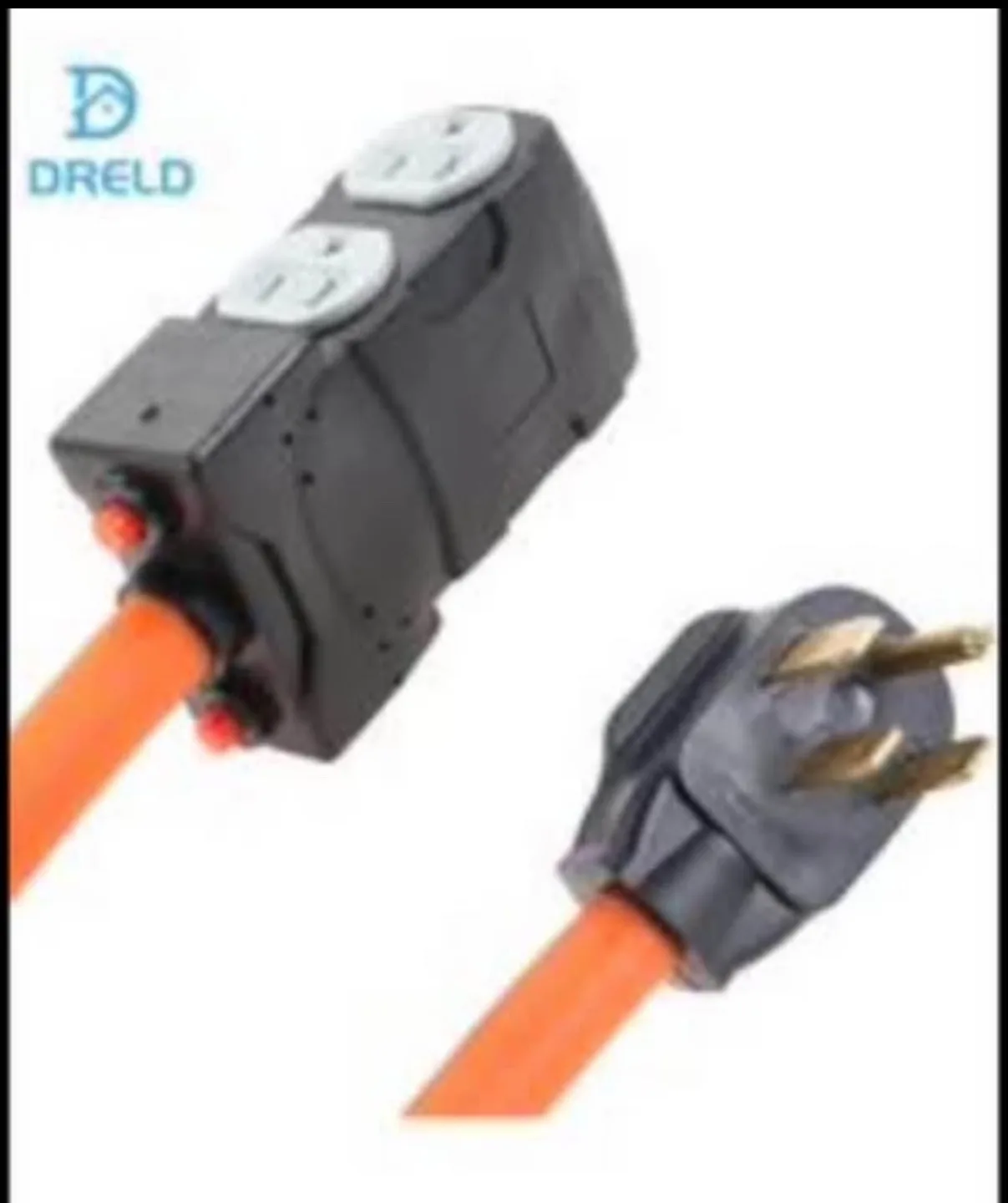 4-Prong 220-Volt Plug to 120-Volt 15/20Amp image indicator(4)