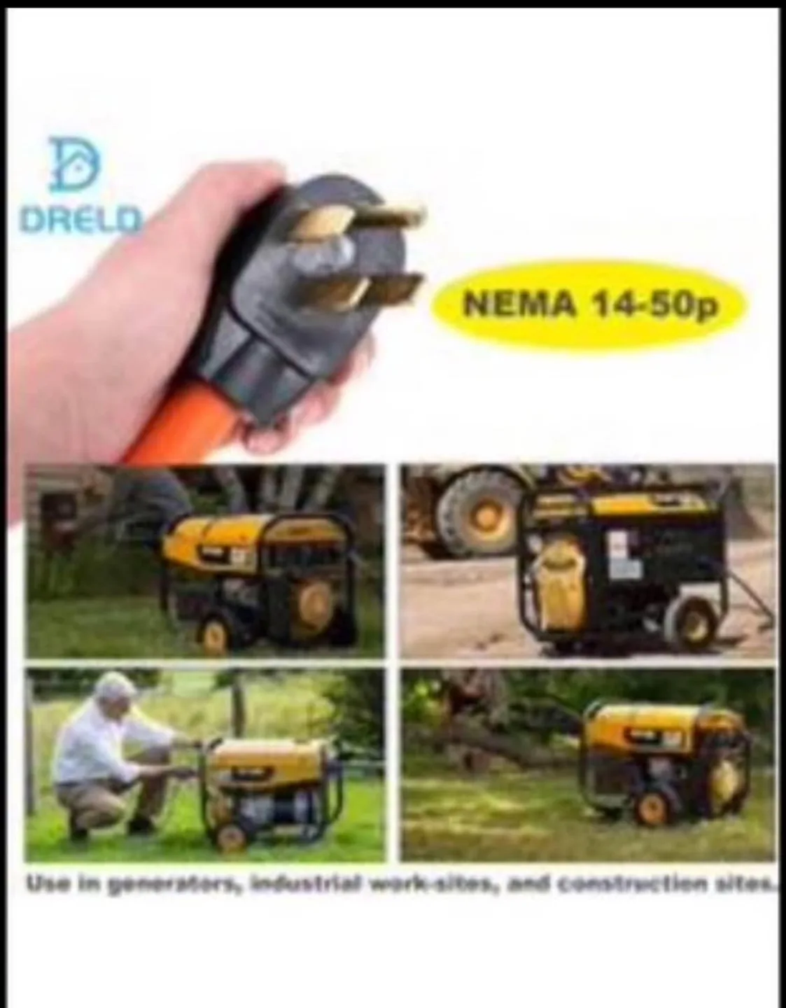 4-Prong 220-Volt Plug to 120-Volt 15/20Amp image indicator(2)