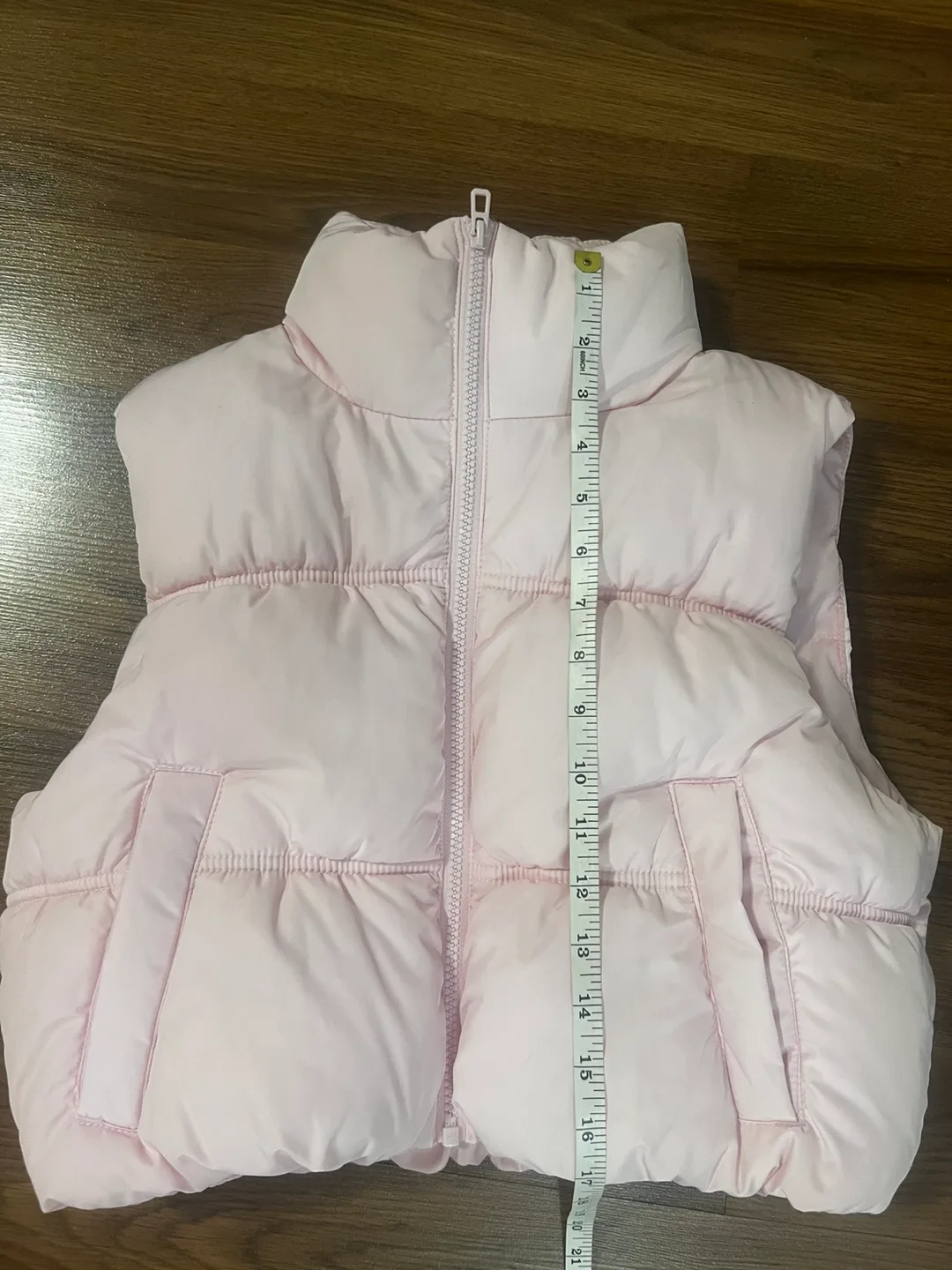 NWT Pink Puffer Vest Size XS image indicator(2)