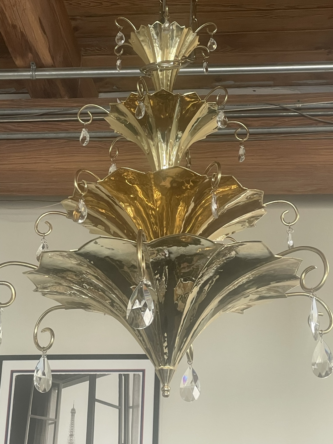 Brass Chandelier