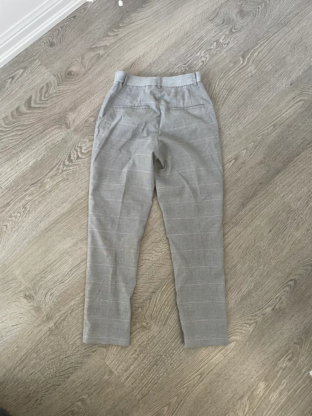 Grey Plaid Pants image indicator(2)