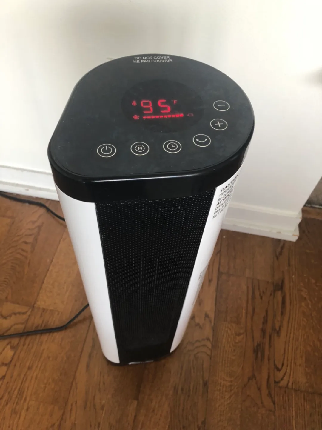 Senville Swing Ceramic Tower Heater with Fan thumbnail