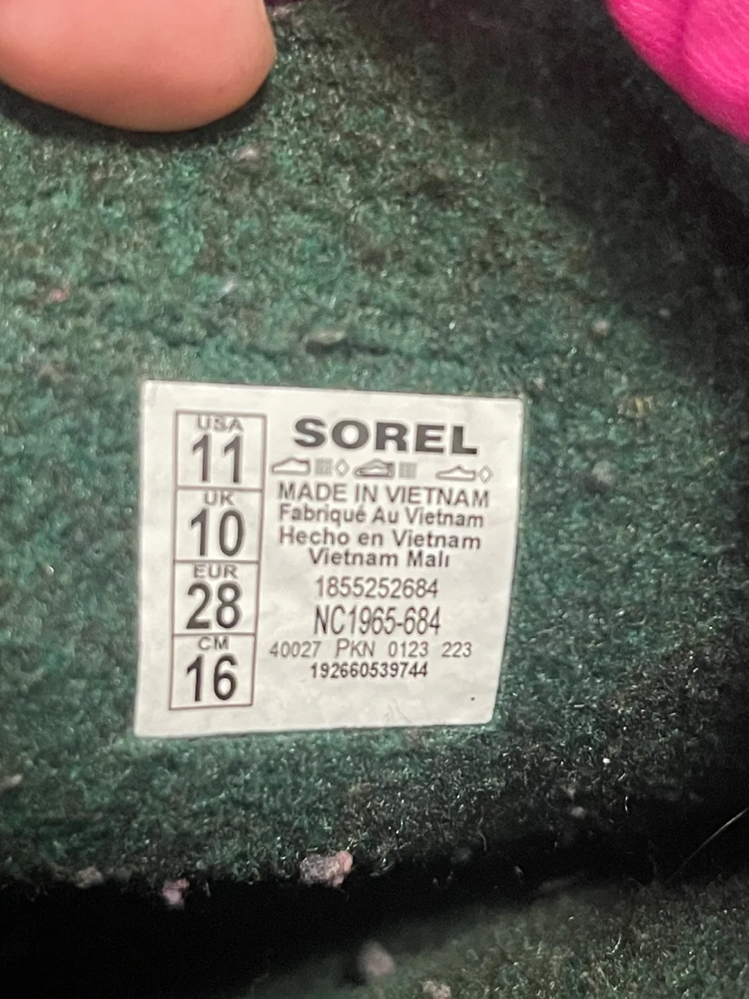 Sorel Kids Winter Boots Sz 11 image indicator(4)