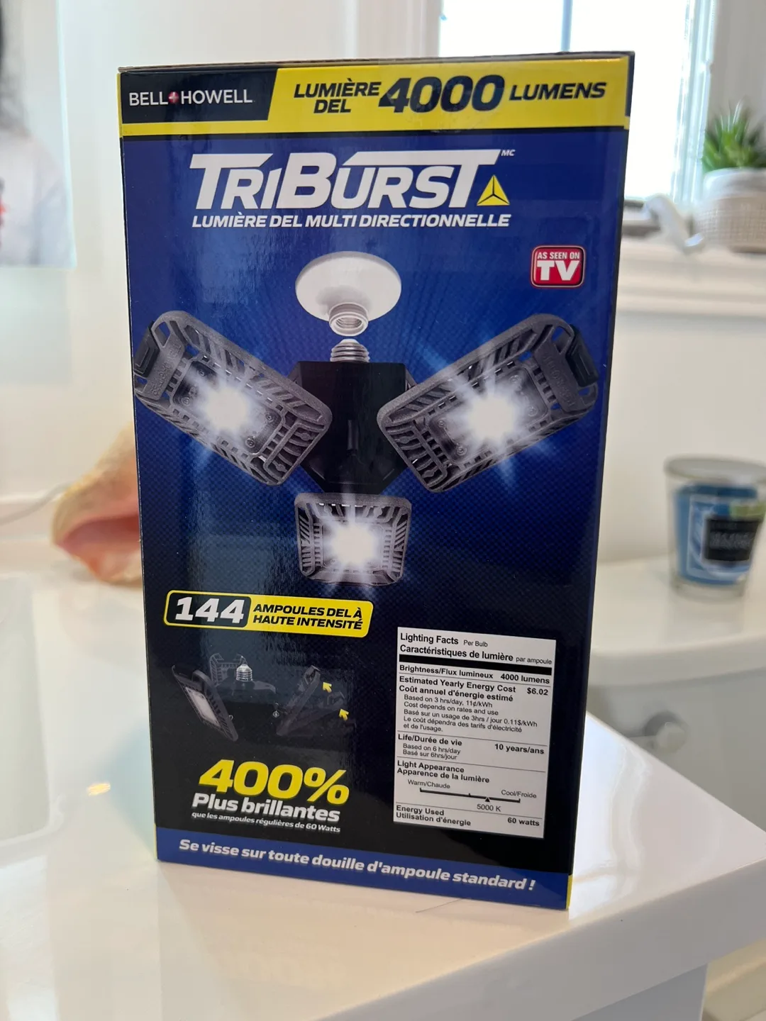 Bell + Howell TriBurst Multi-Directional Light image indicator(2)