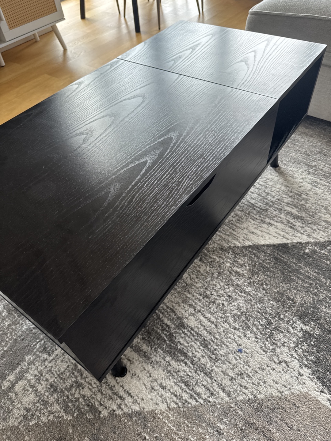 Brown Coffee table with lift top - photo 4