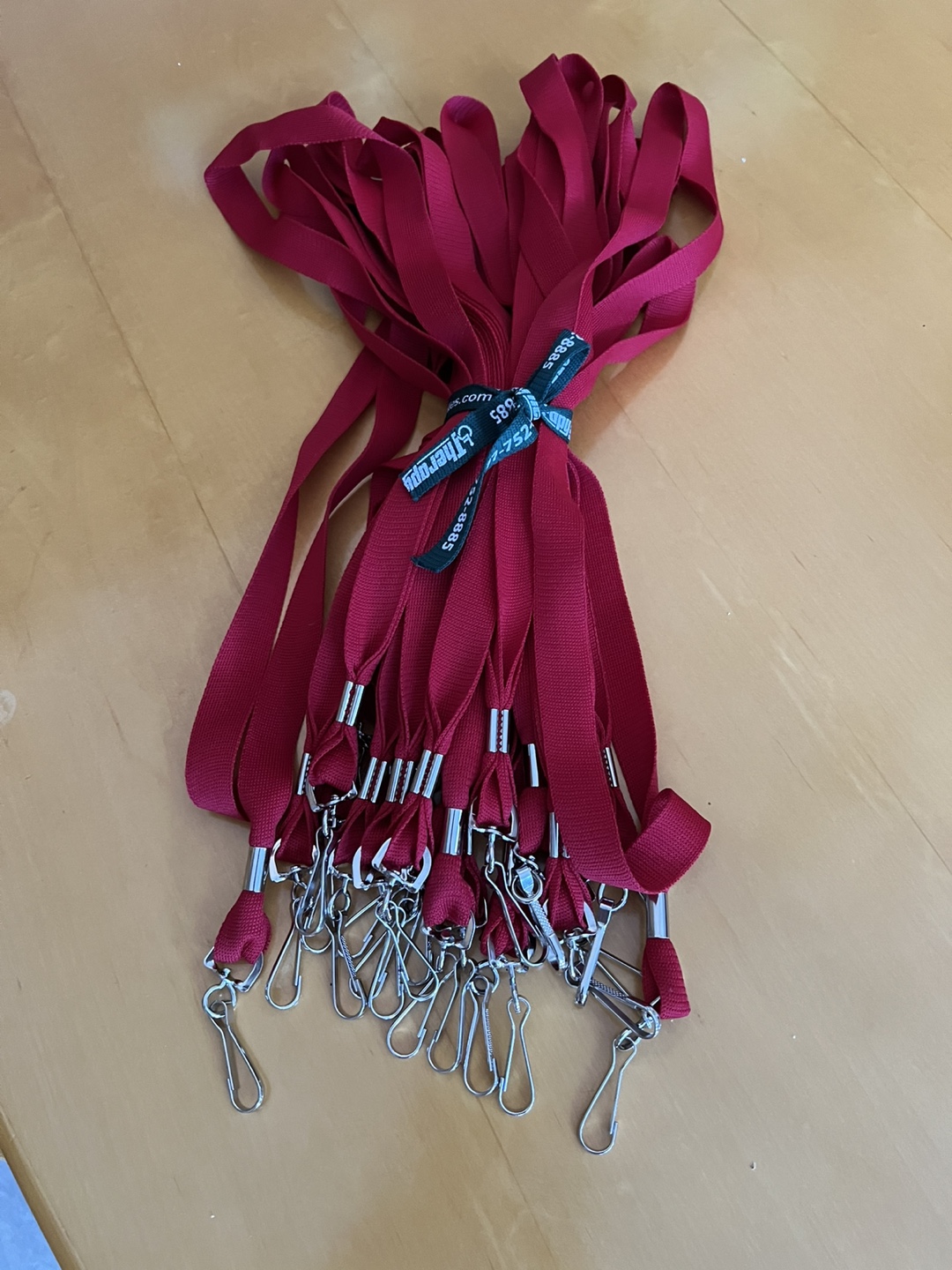Bulk Lanyards - Red