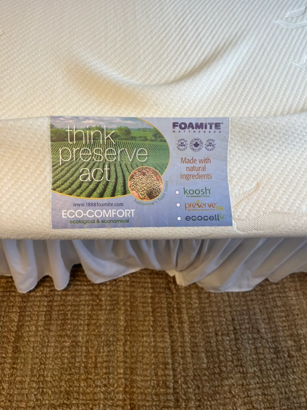 Foamite Mattress Topper thumbnail