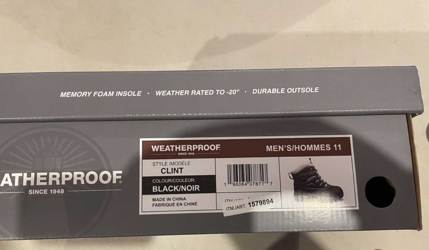 Weatherproof Boots - Men's Size 11 - photo 2