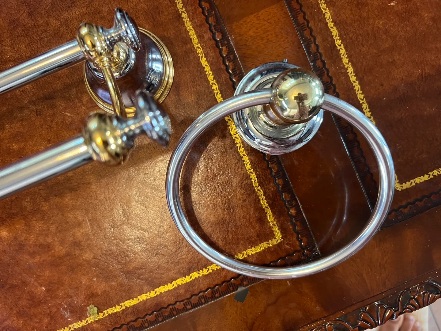 Double Towel Bar and Ring image indicator(2)