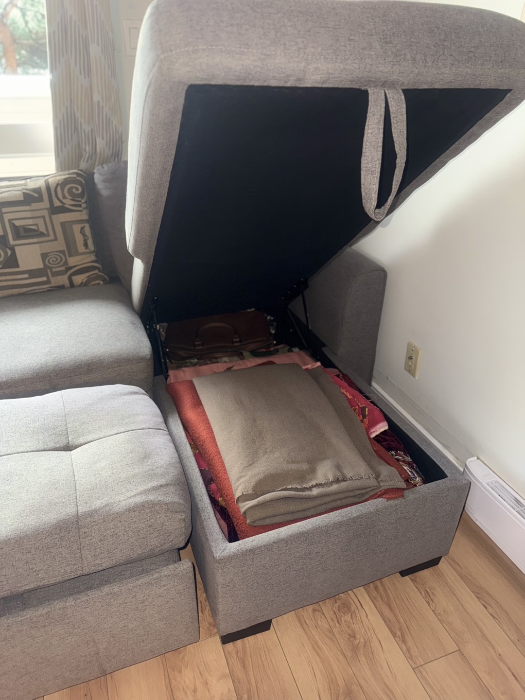 Sectional Sofa with Storage - photo 2